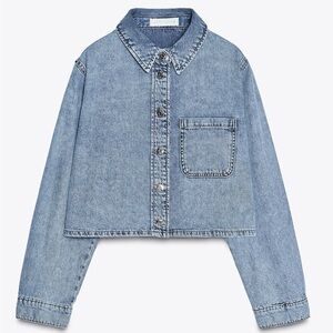 Zara Blue Jean Jacket